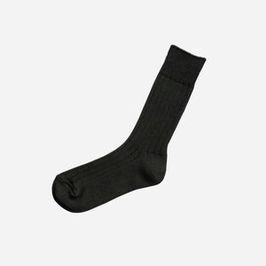 Unisex Egyptian Cotton Ribbed Socks - NISHIGUCHI