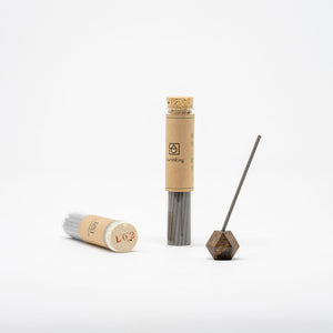 Botanical Incense Sticks No.L02 'HAKUSAN' - Shokubutsu△Senkou