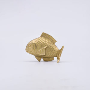 Brass Book Weight – Fortune Welcomer Sea Bream - GINGADO