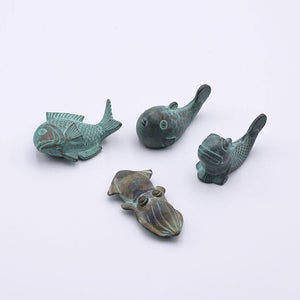 Brass Book Weight – Fortune Welcomer Sea Bream - GINGADO