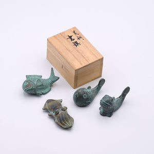 Brass Book Weight – Fortune Welcomer Sea Bream - GINGADO