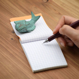 Brass Book Weight – Fortune Welcomer Sea Bream - GINGADO