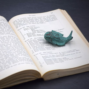 Brass Book Weight – Fortune Welcomer Sea Bream - GINGADO