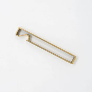 Brass Bottle Opener 'Waku' - FUTAGAMI-Kitchen & Tableware-santoku nyc