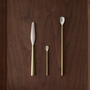 Brass Butter Knife FUTAGAMI with spoons