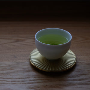 Brass Coaster 'Lightbeam' - FUTAGAMI-Coaster-FUTAGAMI-santoku nyc