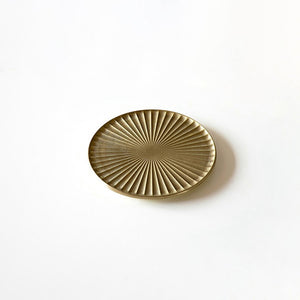Brass Coaster 'Lightbeam' - FUTAGAMI-Coaster-FUTAGAMI-santoku nyc