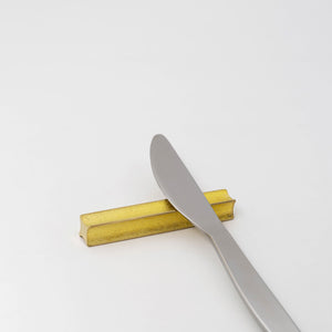 Brass Cutlery Rest Set of 4 'Meteor' S/L - FUTAGAMI-Cutlery Rest-FUTAGAMI-Large-santoku nyc