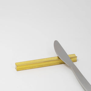 Brass Cutlery Rest Set of 4 'Meteor' S/L - FUTAGAMI