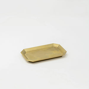 Brass Tray Medium - FUTAGAMI-Trays + Catchalls-santoku nyc