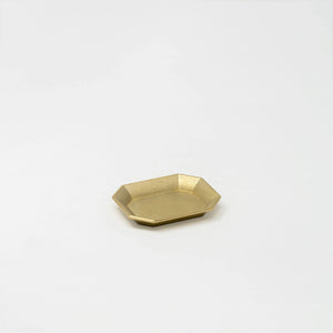 Brass Tray Small - FUTAGAMI-Trays + Catchalls-santoku nyc