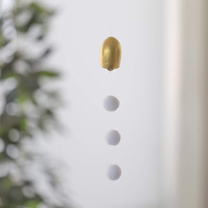 Brass Wind Chime Tsubomi - NOUSAKU-Wind Chimes-NOUSAKU-santoku nyc