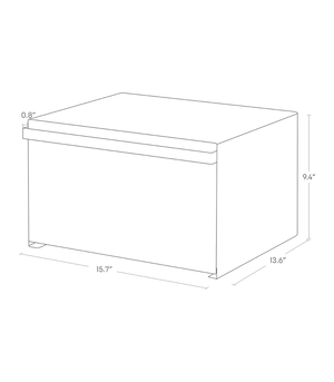 Bread Steel Box Horizontal/Vertical - Yamazaki Home-Bread Box-Yamazaki Home-santoku nyc