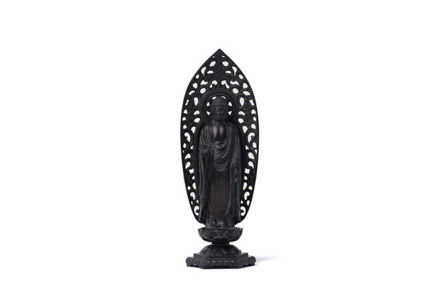 Amida Buddha Statues - Bronze Gloss (Brown)