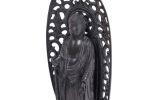 Amida Buddha Statues - Bronze Gloss (Brown)-Sculptures & Statues-GINGADO-santoku nyc
