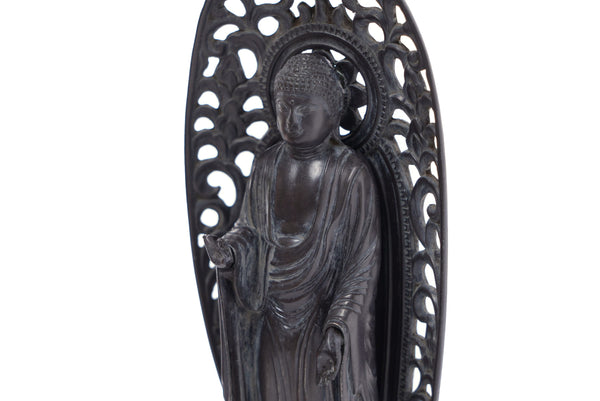 Amida Buddha Statues - Bronze Gloss (Brown)