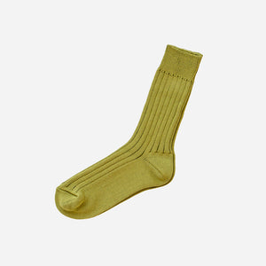 Unisex Egyptian Cotton Ribbed Socks - NISHIGUCHI