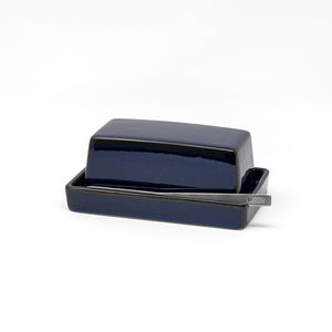 BEE HOUSE Butter Dish with Butterknife - ZERO JAPAN-Kitchen-ZERO JAPAN-Jeans Blue-santoku nyc