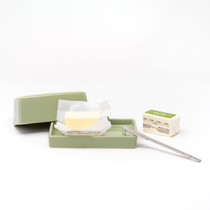 BEE HOUSE Butter Dish with Butterknife - ZERO JAPAN