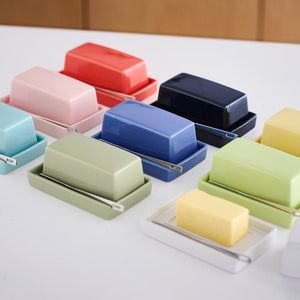 BEE HOUSE Compact Butter Dish with Butterknife - ZERO JAPAN
