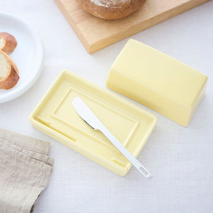 BEE HOUSE Compact Butter Dish with Butterknife - ZERO JAPAN