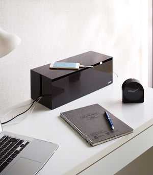 Cable Management Box-Cable Management-Yamazaki Home-santoku nyc