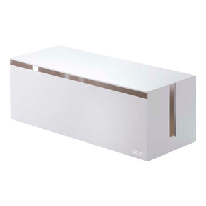 Cable Management Box-Cable Management-Yamazaki Home-White-santoku nyc