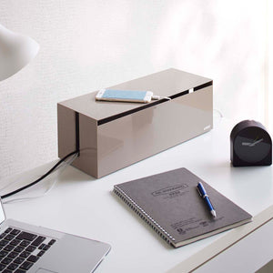Cable Management Box-Cable Management-Yamazaki Home-santoku nyc