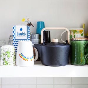 Cast Iron Kettle with White Oak Handle 47.34 fl oz - Chushin Kobo-Stovetop Kettles-Chushin Kobo-santoku nyc