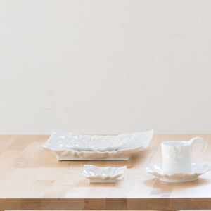 Crinkle Plate Large - ceramic japan-Plates-ceramic japan-santoku nyc