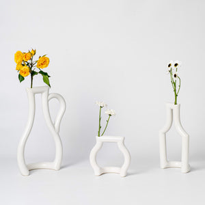 STILL GREEN Vase series ceramic japan