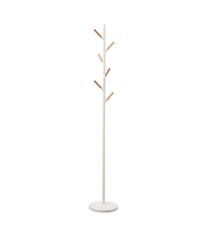 Coat Rack (70" H) - Steel-Coat Rack-Yamazaki Home-White-santoku nyc