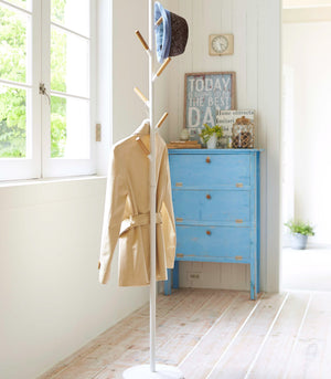 Coat Rack (70" H) - Steel-Coat Rack-Yamazaki Home-santoku nyc