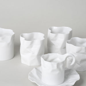 New Crinkle Tumbler 8.0 fl oz - ceramic japan-Drinkware-ceramic japan-santoku nyc