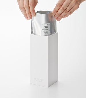 Square Shower Dispenser: Three Styles-Shower Dispenser-Yamazaki Home-santoku nyc