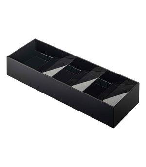Cutlery Organizer: Three Styles - Yamazaki Home-Drawer Organizer-Yamazaki Home-Black-santoku nyc