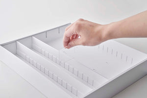 Cutlery Organizer: Three Styles - Yamazaki Home-Drawer Organizer-Yamazaki Home-Black-santoku nyc