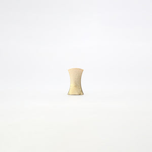 Brass Bookend Fundo Shape Gold - FUTAGAMI-Bookends-FUTAGAMI-santoku nyc