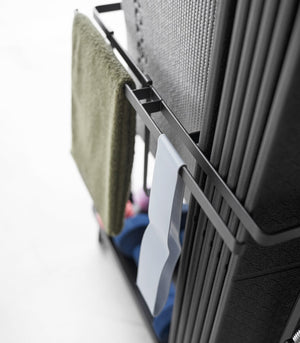 Fitness Equipment Storage Cart, Steel - Yamazaki Home-Sports Equipment-Yamazaki Home-Black-santoku nyc