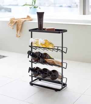 Four-Tier Shower Caddy 17" H, Steel - Yamazaki Home-Shower Caddy-Yamazaki Home-White-santoku nyc