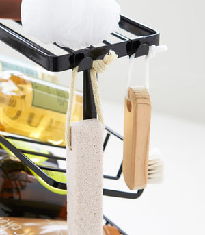 Four-Tier Shower Caddy 17" H, Steel - Yamazaki Home-Shower Caddy-Yamazaki Home-White-santoku nyc