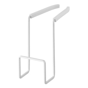 Faucet-Hanging Sponge Holder - Two Sizes - Steel-Sponge Holder-Yamazaki Home-Single-White-santoku nyc