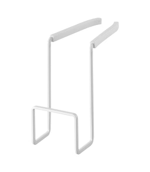 Faucet-Hanging Sponge Holder - Two Sizes - Steel-Sponge Holder-Yamazaki Home-Single-White-santoku nyc