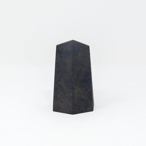 Brass Bookend Koma Shape Black Mottled - FUTAGAMI-Bookends-santoku nyc