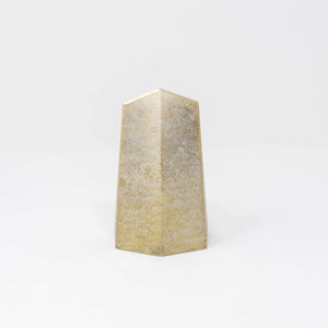 Brass Bookend Koma Shape Gold - FUTAGAMI-Bookends-santoku nyc