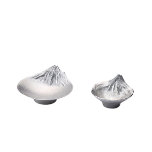 Tin Sake Cup 62 ml - Upside-Down Mt. Fuji - GINGADO-Kitchen & Tableware-GINGADO-santoku nyc