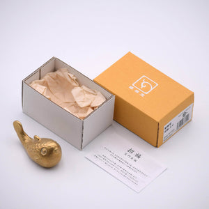 Brass Paperweight Pufferfish - GINGADO-Art & Collectibles-GINGADO-santoku nyc