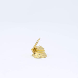 Brass Incense Stick Holder with Tray 'Tokugawa' - GINGADO-Home & Wellness-GINGADO-santoku nyc