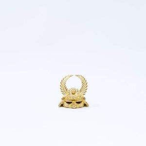 Brass Incense Stick Holder with Tray 'Tokugawa' - GINGADO-Home & Wellness-GINGADO-santoku nyc