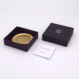 Brass Incense Stick Holder with Tray 'Umbrella' - GINGADO-Home & Wellness-GINGADO-santoku nyc